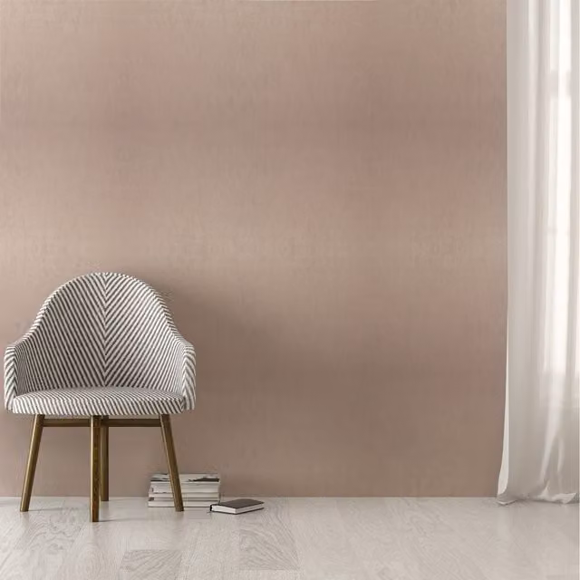 Superfresco Easy Molten Texture Metallic Abstract Wallpaper in Rose Gold and Pink