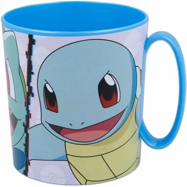 Official Pokemon Licenced Micro Mug, 390 ml, Blue and Multicolour