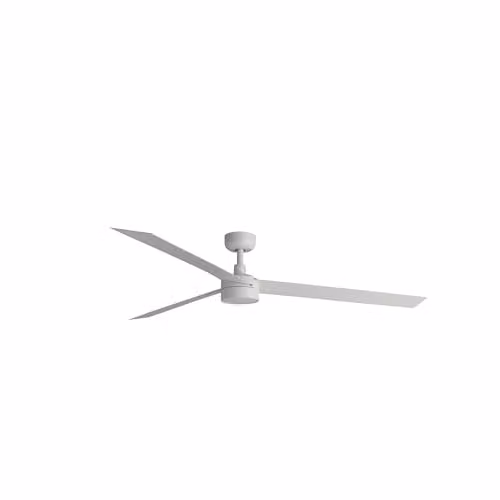 Faro Barcelona Cruiser XL White Ceiling Fan with 2700K SWT Light