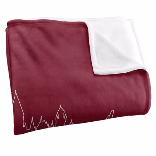 Warner Bros. Harry Potter Hogwarts Badge Super Soft Fleece Throw Blanket, Red/Multicolour, W: 91.44 cm x D: 147 cm – 2