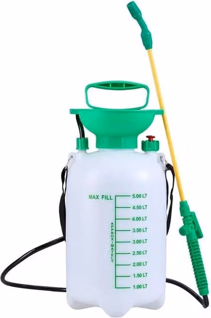 Spetlek White Manual Garden Pressure Sprayer with 5L Capacity – 1