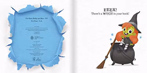 There's a Witch in Your Book by Tom Fletcher, Puffin Board Book, Multicolour – 3