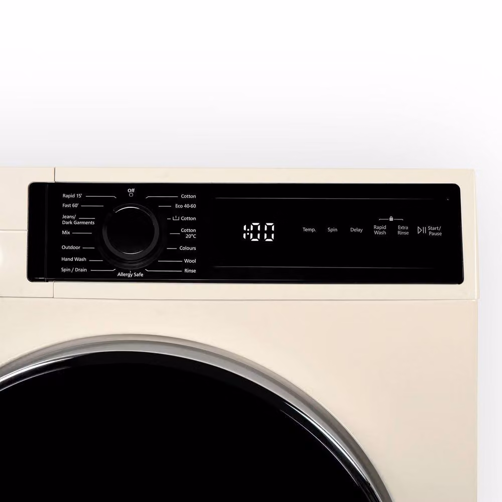 Montpellier MWM814BLC Cream 8kg Front Loader Washing Machine with 1400 RPM and A Energy Rating – 6