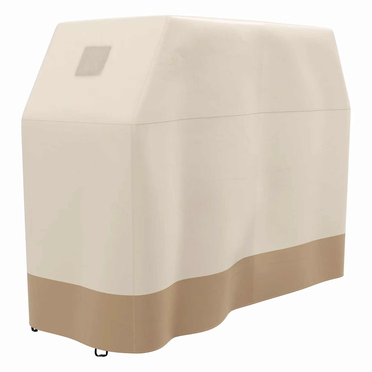 OUTSUNNY Beige Rectangular Gas Grill Cover made from 300D Oxford Polyester, W/D/H: 152 x 115 x 66 cm – 2