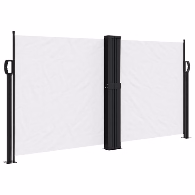 Berkfield Home Retractable Side Awning in White