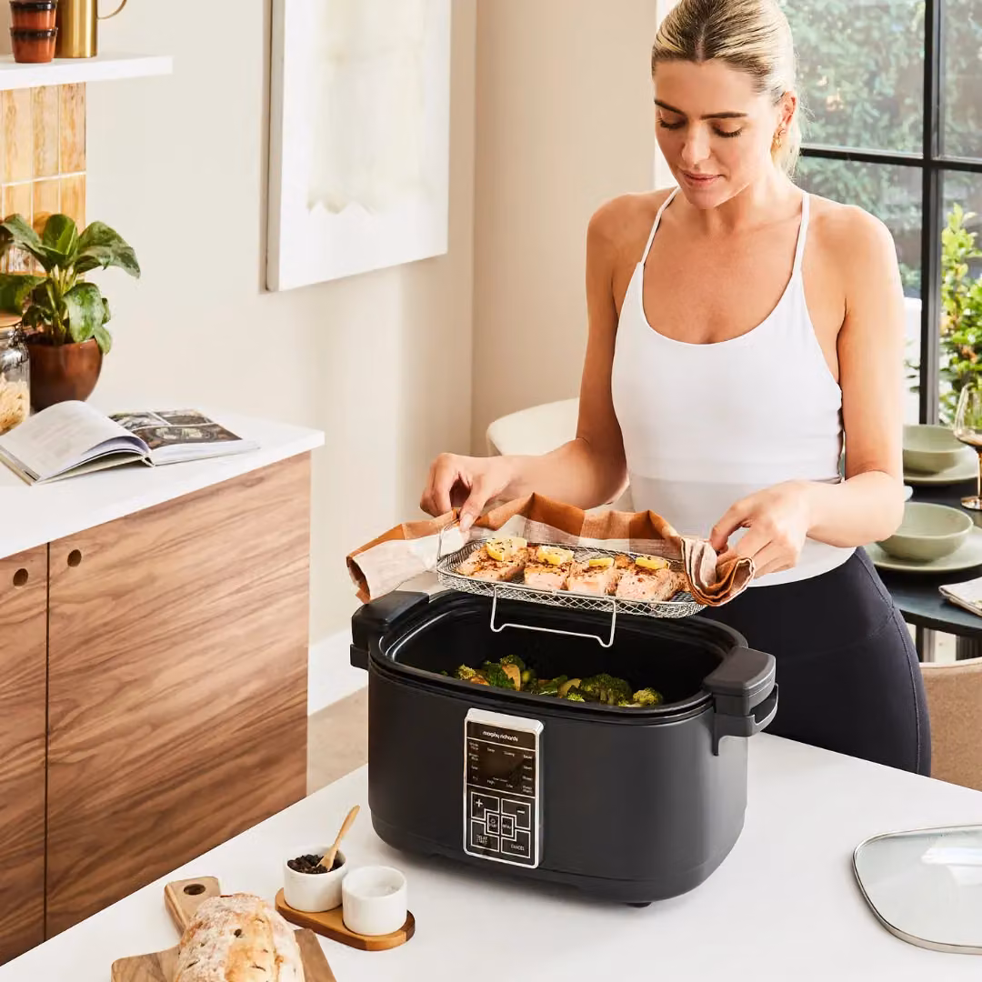Morphy Richards 10-in-1 Multifunction Food Cooker with Digital Display, 6.5L, Black – 5