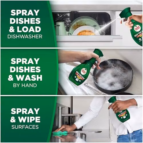 Fairy Skip the Soak Dish Power Spray Lemon 650 ml – 5