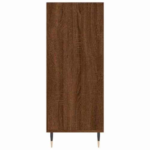 vidaXL Mid-Century Highboard in Brown Oak, W/D/H: 57 x 35 x 90 cm – 4