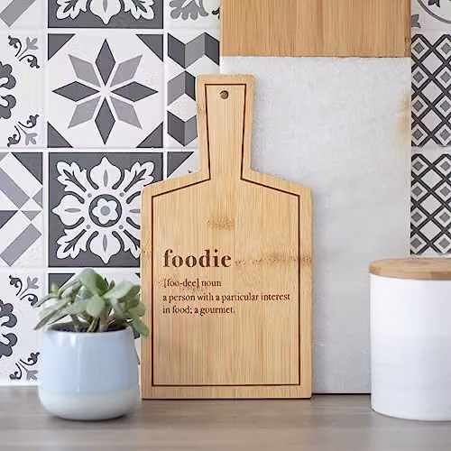 KDMD Brown Bamboo Rectangular Serving Board – 2
