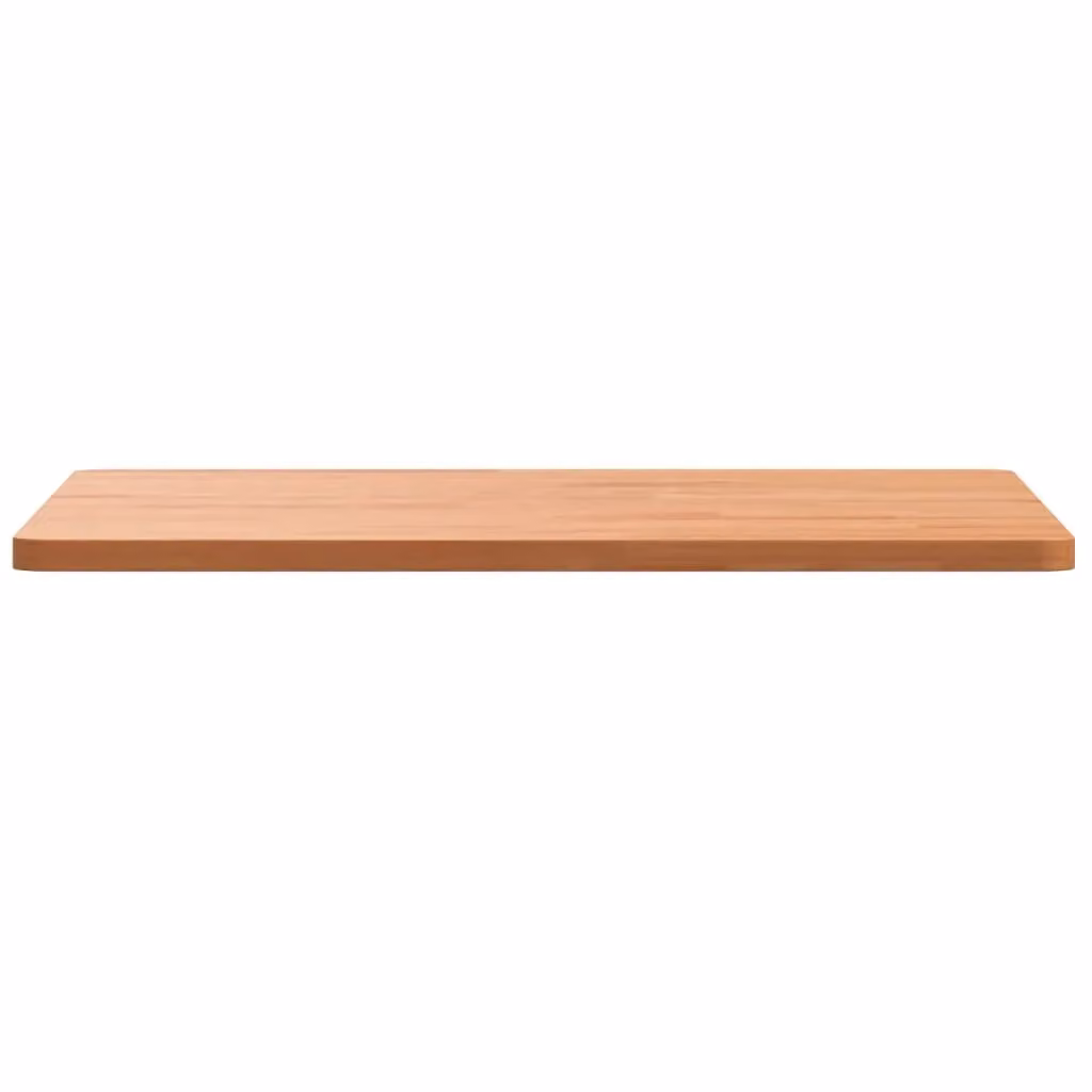 Berkfield Home Square Solid Wood Beech Table Top, Brown, W: 50 cm, D: 50 cm, H: 1.5 cm – 2