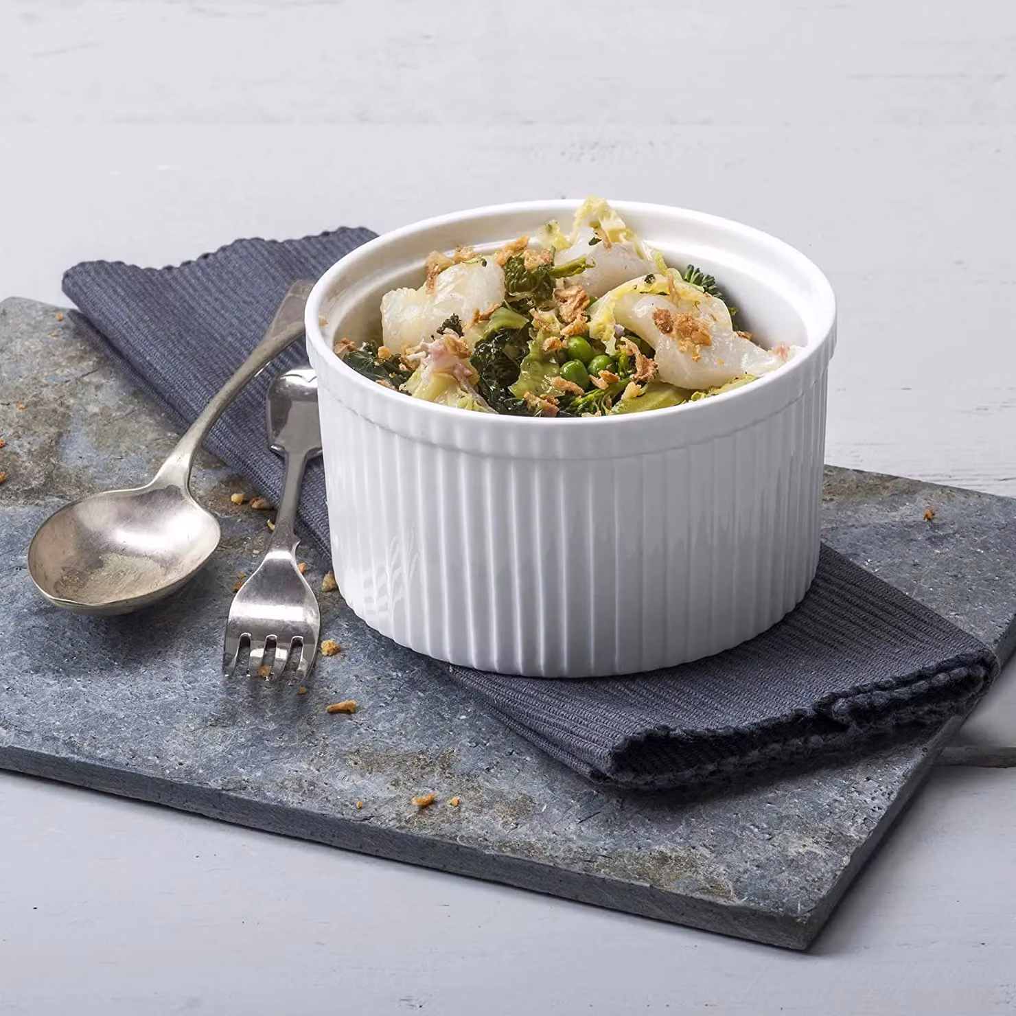 WM Bartleet & Sons 1750 T160 Traditional Porcelain Professional Soufflé Ramekin, 750ml, White – 2