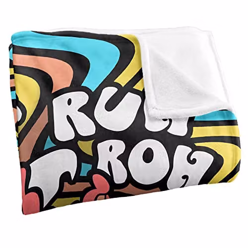LOGOVISION Multicolour Microfibre Fleece Throw Blanket, W/D/H: 152 x 127 cm – 2