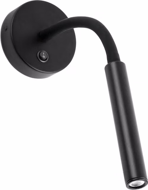 Netlighting Kale Black Metal LED Adjustable Indoor Wall Reading Lamp – 5