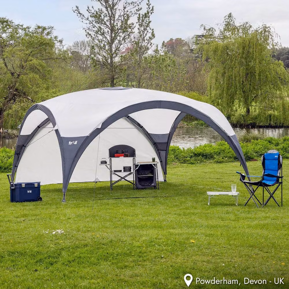 Trail Multicolour Metal Frame Dome Garden Gazebo and Camping Shelter with UV Protection – 2