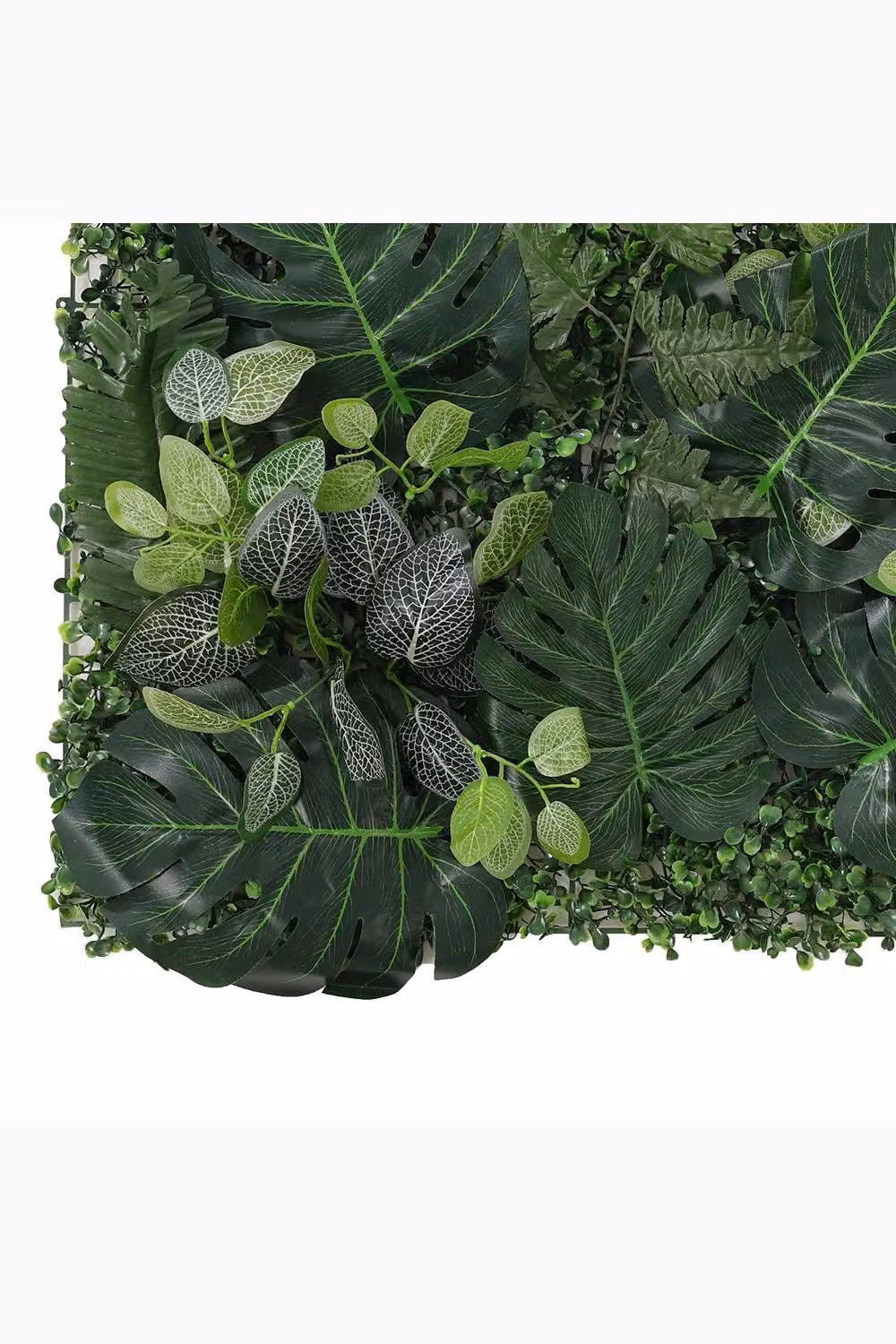 H&O Direct Artificial Green Plant Wall Hedge, W: 40 cm, L: 60 cm – 3