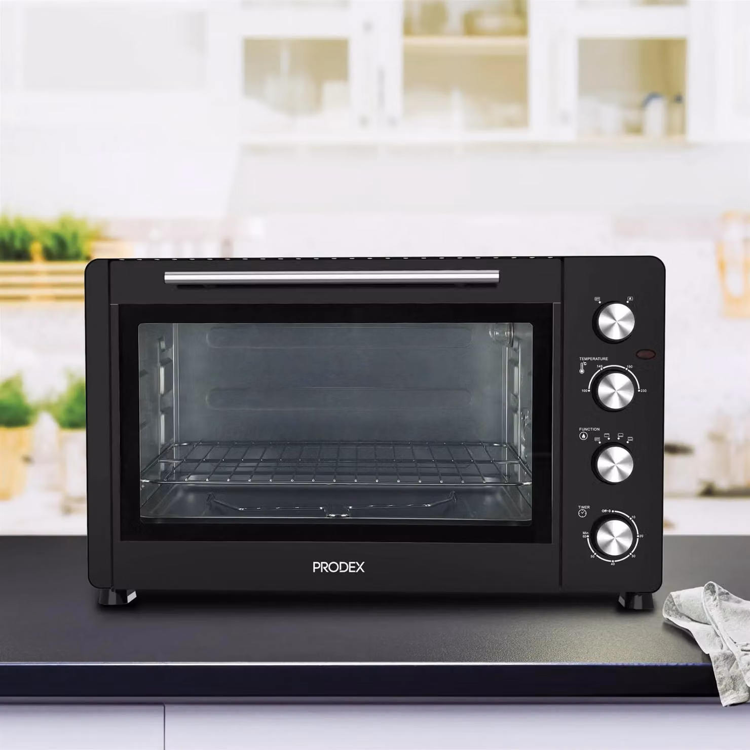 Prodex Electric Mini Oven with Grill in Black – 4