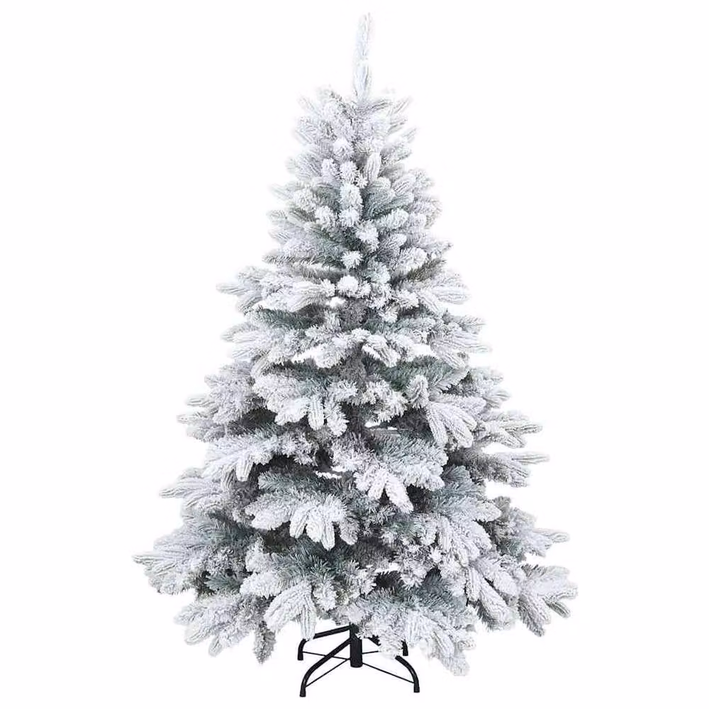 Berkfield Home Artificial Green Christmas Tree with 150 Warm White LEDs, Height: 120 cm – 3