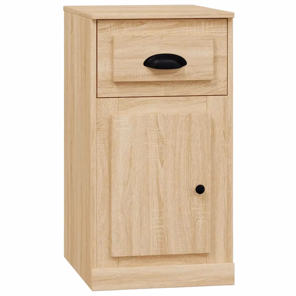 Berkfield Home Side Cabinet with Drawer in Sonoma Oak Brown, W/D/H: 40 x 50 x 75 cm – 2