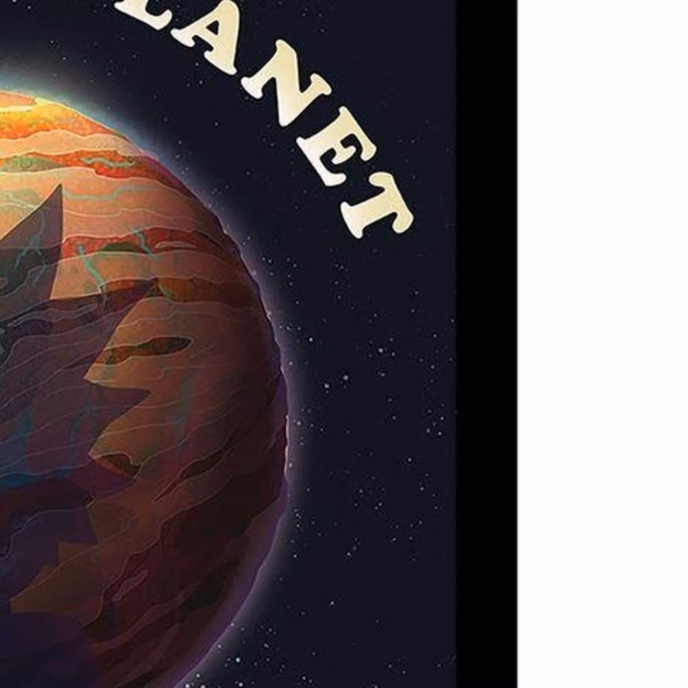 Rick & Morty I F ked A Planet Framed Paper Poster in Black and Multicolour – 2