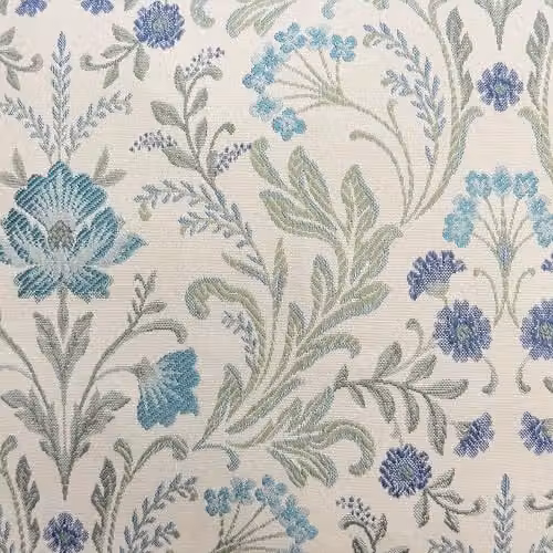Enhanced Living Floral Blue Blackout Thermal Curtains, 2 x Curtain Panels, W: 165 cm, H: 229 cm – 2