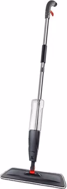 Nordara Spray Mop in Black with 3 Microfibre Pads and 700ml Water Tank – 1