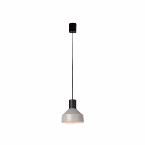 Netlighting Kombo Smaller Round Pendant Light in Grey, Diameter: 20 cm, E27