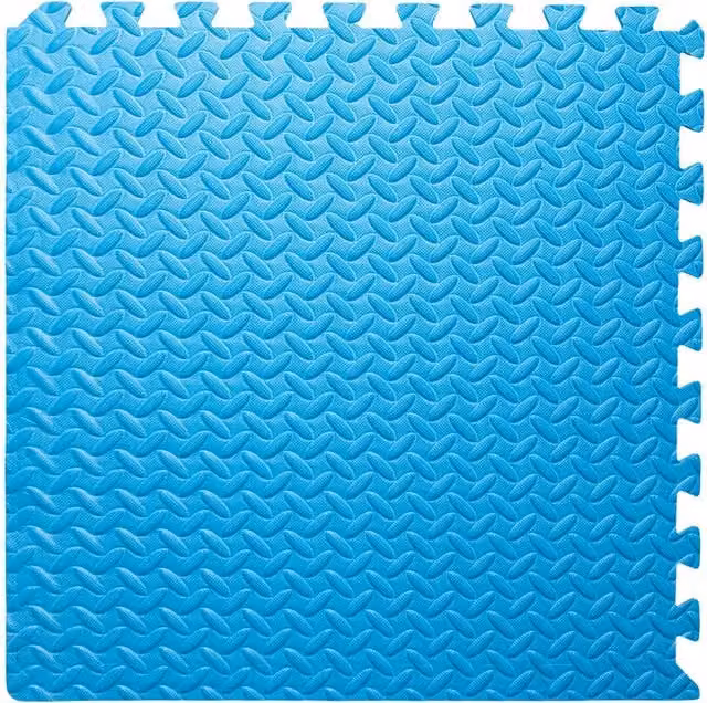 Samuel Alexander Blue EVA Foam Floor Protective Tiles, 12 Piece Set, W/D: 60 x 60 cm Each – 1