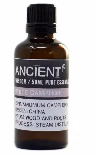 KDMD White Camphor 50ml in Black