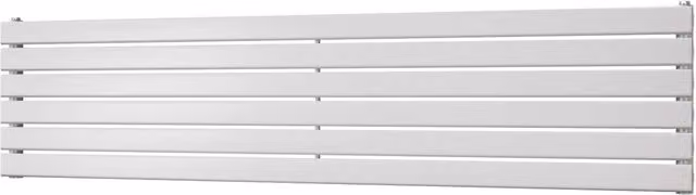 UK Radiators Typhoon Axis White Horizontal Designer Radiator, W: 180 cm, H: 40.8 cm – 1