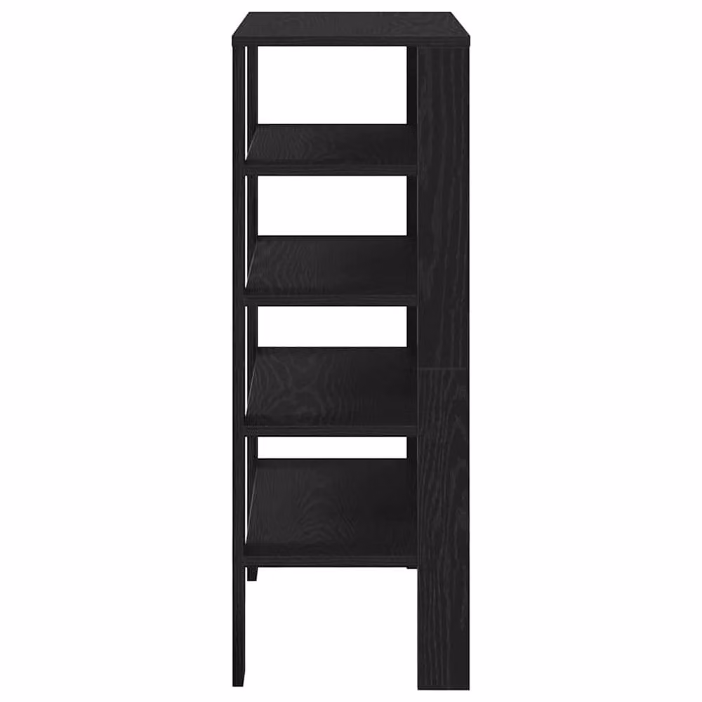 Berkfield Home Black MDF Shoe Rack, W/D/H: 61 x 32 x 87.5 cm – 5
