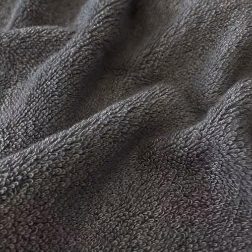 Allure Bath Fashions Pack of 2 Bamboo and Cotton Face Cloths, Grey, W/D/H: 30 x 30 x 30 cm – 2