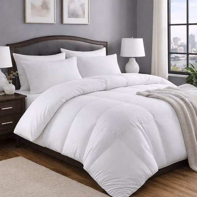 Voltico Easy Care Corovin Double Size 15 Tog Hollow Fibre Duvet Quilt in White