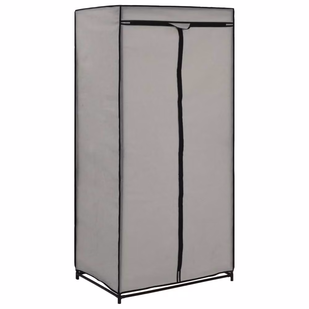 Berkfield Home Grey Wardrobe W/D/H: 75 x 50 x 160 cm – 2