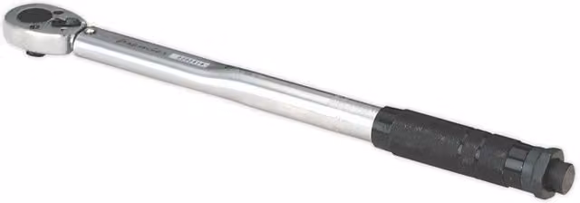 Loops Calibrated Micrometer Style Torque Wrench, 3/8 inch Square Drive, 7 to 112 Nm Range, Silver and Multicolour