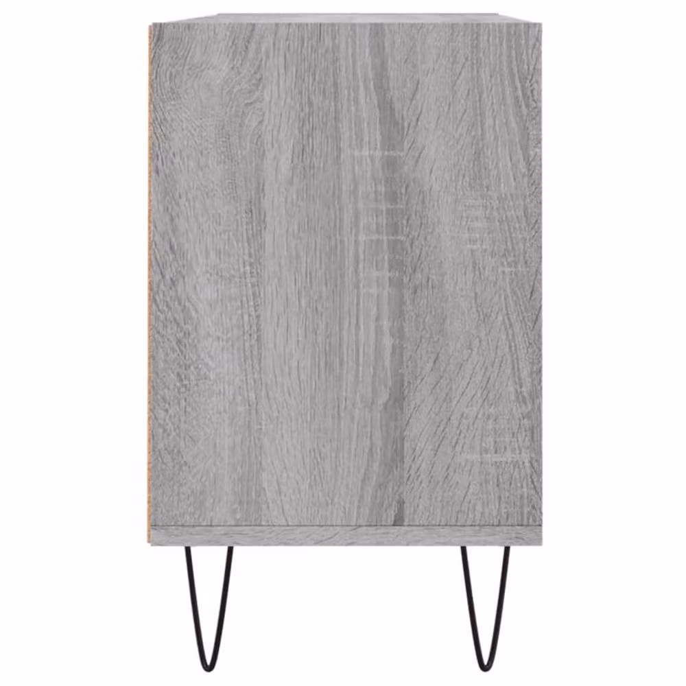 Berkfield Home Modern Grey Sonoma TV Cabinet W/D/H: 103.5 x 30 x 50 cm – 4