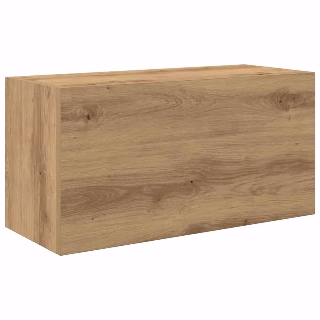 Berkfield Home Artisan Oak Bathroom Wall Cabinet, Brown, W/D/H: 60 x 25 x 30 cm – 2
