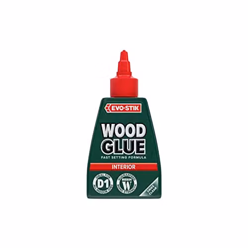Bostik Rapid Setting PVAC Wood Glue, 290 ml, Transparent or White