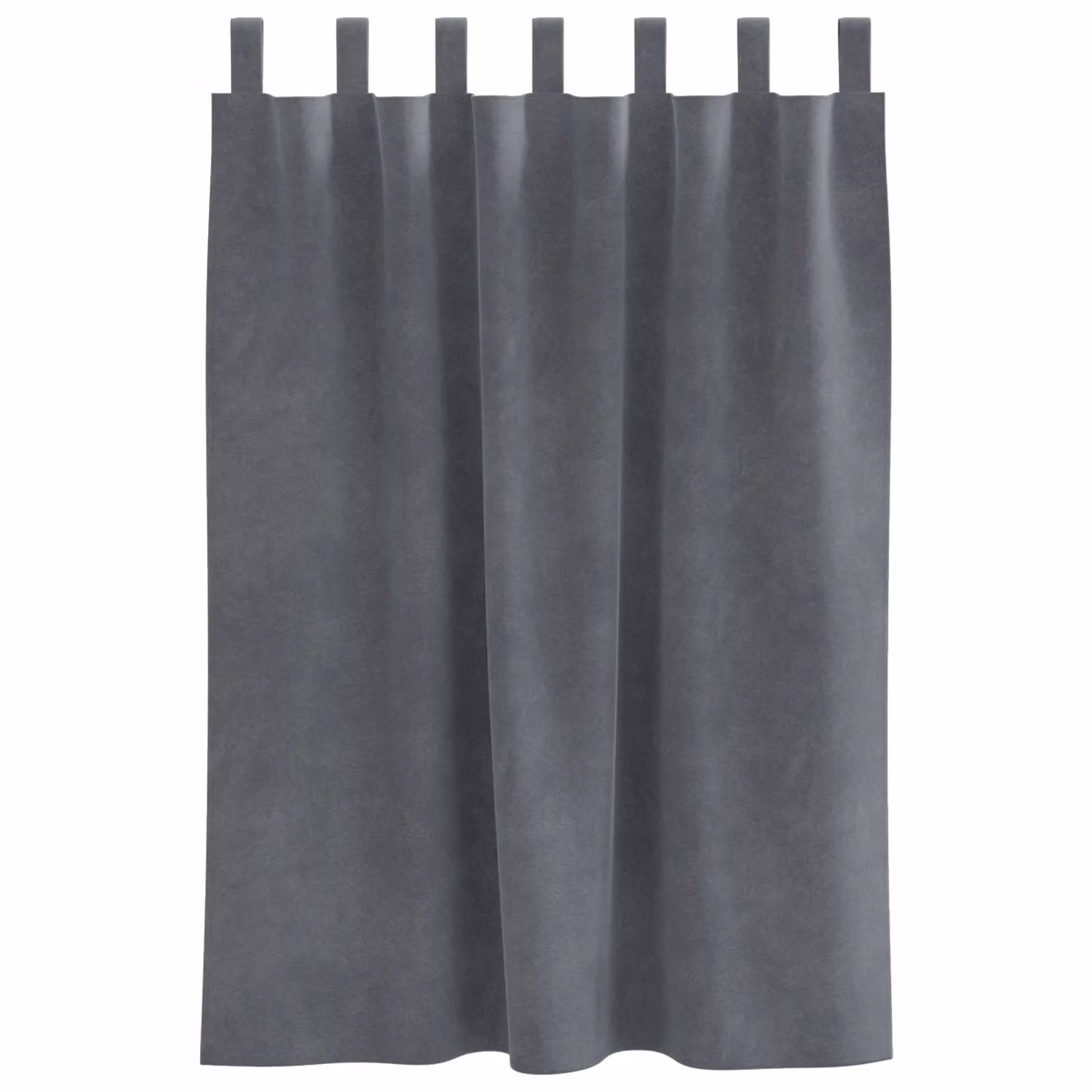 Berkfield Home Blackout Velvet Curtains with Hanging Loops, 2 Pack, Super Light Grey – 3