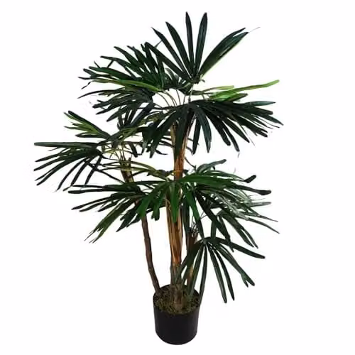 Leaf Large Green Artificial Palm Tree