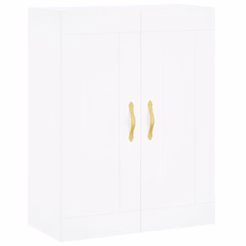 vidaXL Wall Mounted Cabinet in White, W/D/H: 69.5 x 34 x 90 cm – 1
