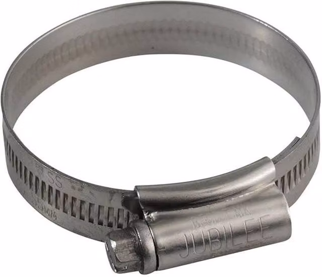 Jubilee Stainless Steel Hose Clip, Silver, 40-55mm – 1