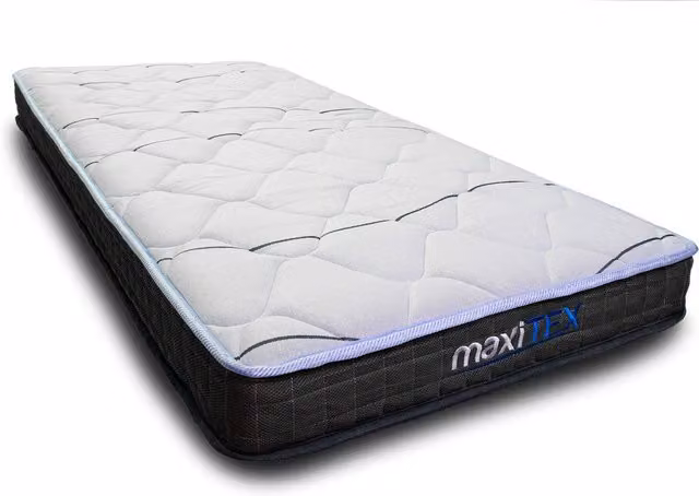 Maxitex White Hybrid Childrens Pocket Mattress, W/D/H: 140 x 200 x 16 cm