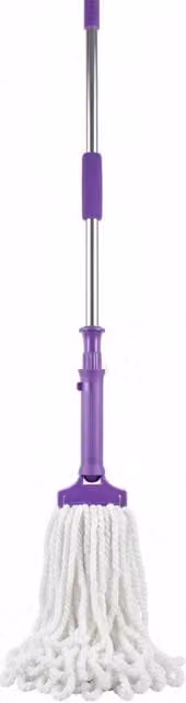 Bedsland DL-Twist Mop with Stainless Steel Handle, Purple – 1
