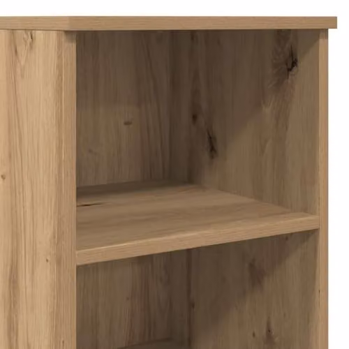 vidaXL Artisan Oak Highboard in Brown, W/D/H: 36 x 35.5 x 103.5 cm – 3