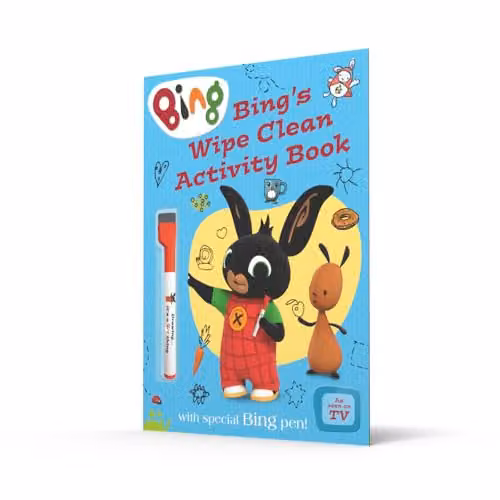 Bing’s Wipe Clean Activity Book by HarperCollins Children’s Books, Multicolour – 2