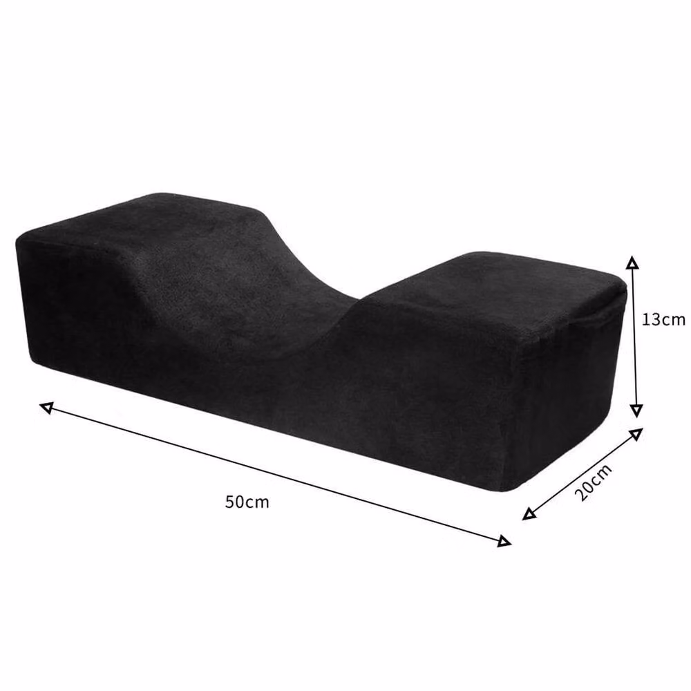 PAWNORA Eyelash Extension Pillow, Black – 2