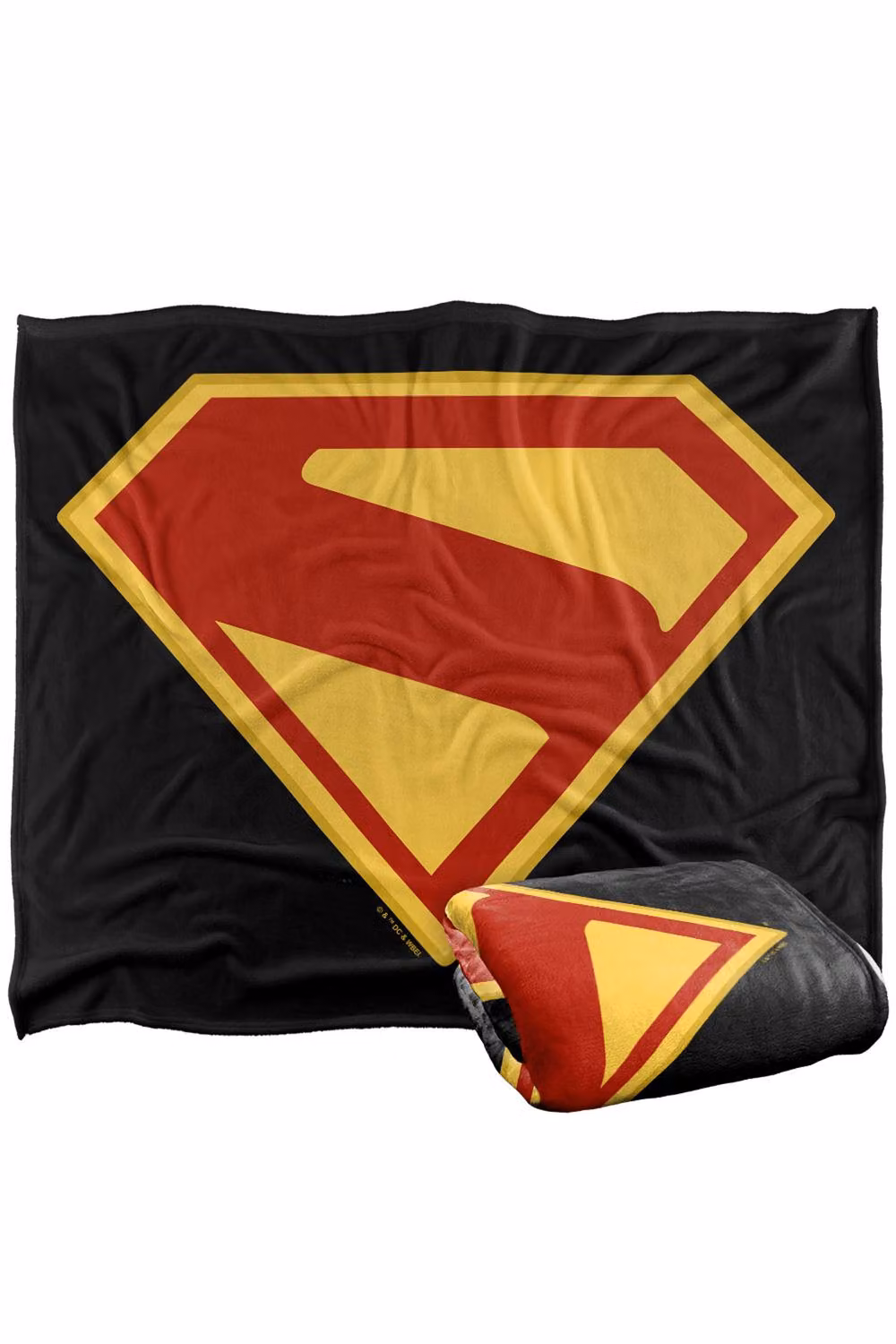 Warner Bros. Superman 2025 Logo Super Soft Fleece Throw Blanket, Multicolour, W: 127.0 cm, D: 152.4 cm, H: 152.0 cm – 7