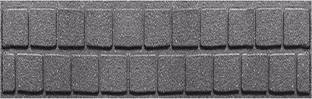 Garden Gear Ultra-Curve EZ Border Edging Small Brick in Grey Rubber