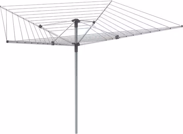 Addis 60M Four Arm Rotary Airer in Grey