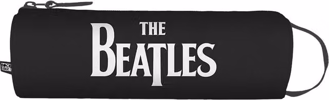 The Beatles Logo Pencil Case in Black and White